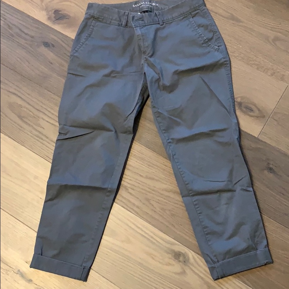 Banana republic city chino ankle pant